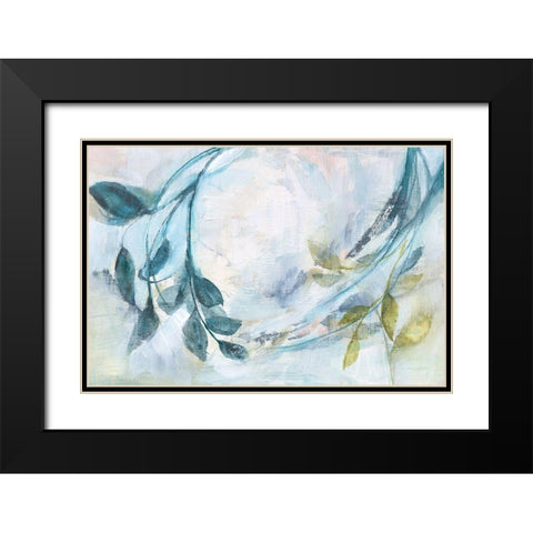 Branches and Shadows I Black Modern Wood Framed Art Print with Double Matting by Goldberger, Jennifer