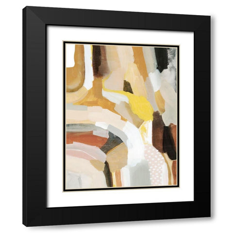 Mud and Daisies II Black Modern Wood Framed Art Print with Double Matting by Popp, Grace
