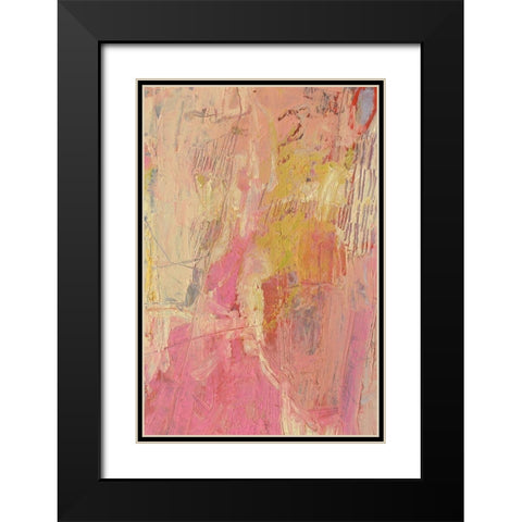 Serry I Black Modern Wood Framed Art Print with Double Matting by Jachimiec, Sue