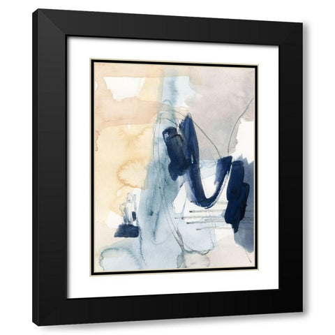 Wild Air III Black Modern Wood Framed Art Print with Double Matting by Barnes, Victoria