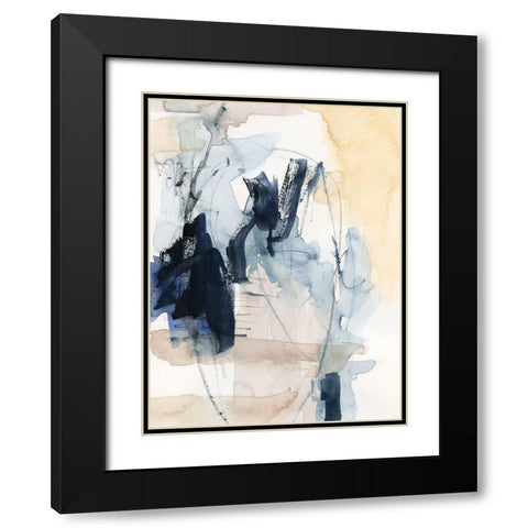 Wild Air IV Black Modern Wood Framed Art Print with Double Matting by Barnes, Victoria