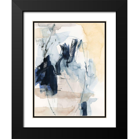 Wild Air IV Black Modern Wood Framed Art Print with Double Matting by Barnes, Victoria