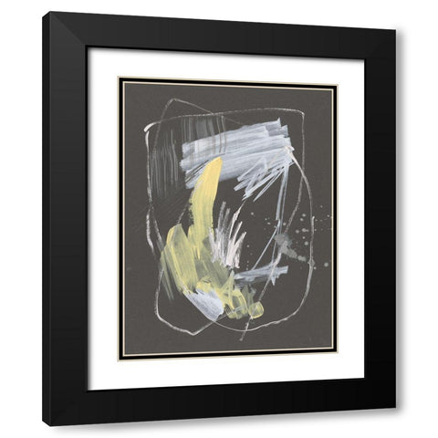 Sunny Marks II Black Modern Wood Framed Art Print with Double Matting by Goldberger, Jennifer