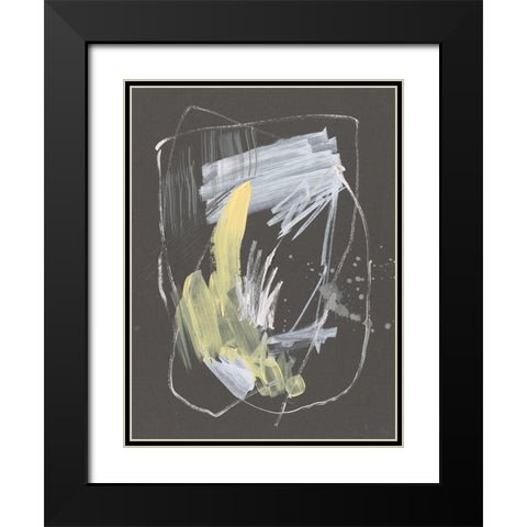 Sunny Marks II Black Modern Wood Framed Art Print with Double Matting by Goldberger, Jennifer