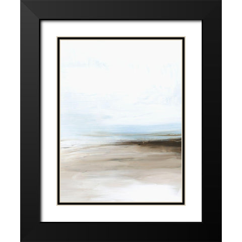 Coastal Zephyr II Black Modern Wood Framed Art Print with Double Matting by Popp, Grace