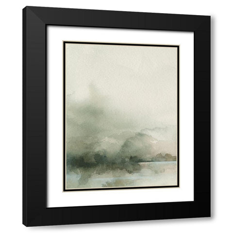 Heavy Fog I Black Modern Wood Framed Art Print with Double Matting by Caroline, Emma