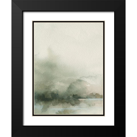 Heavy Fog I Black Modern Wood Framed Art Print with Double Matting by Caroline, Emma