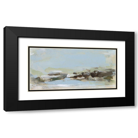 Summer Dream I Black Modern Wood Framed Art Print with Double Matting by Long, Christina