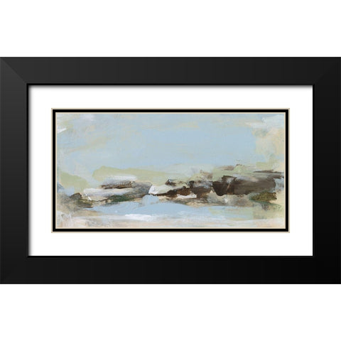 Summer Dream I Black Modern Wood Framed Art Print with Double Matting by Long, Christina