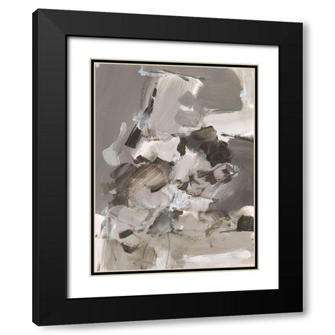 Math Problem I Black Modern Wood Framed Art Print with Double Matting by Long, Christina