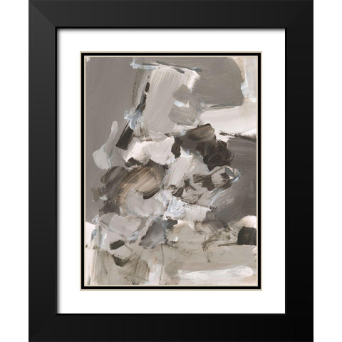 Math Problem I Black Modern Wood Framed Art Print with Double Matting by Long, Christina
