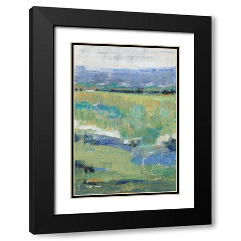 Front Range View II Black Modern Wood Framed Art Print with Double Matting by OToole, Tim