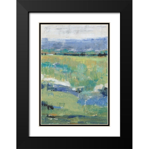 Front Range View II Black Modern Wood Framed Art Print with Double Matting by OToole, Tim