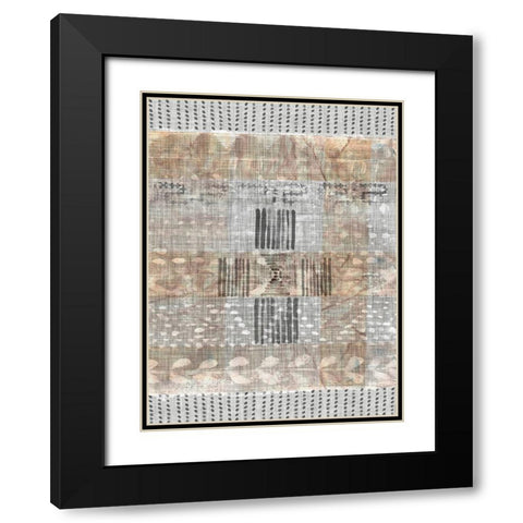 Traders Tapestry II Black Modern Wood Framed Art Print with Double Matting by Parker, Jennifer Paxton