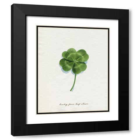 Lucky Charm I Black Modern Wood Framed Art Print with Double Matting by Popp, Grace