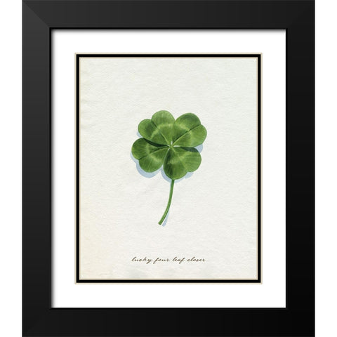 Lucky Charm I Black Modern Wood Framed Art Print with Double Matting by Popp, Grace