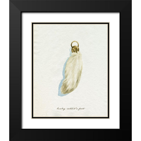 Lucky Charm III Black Modern Wood Framed Art Print with Double Matting by Popp, Grace