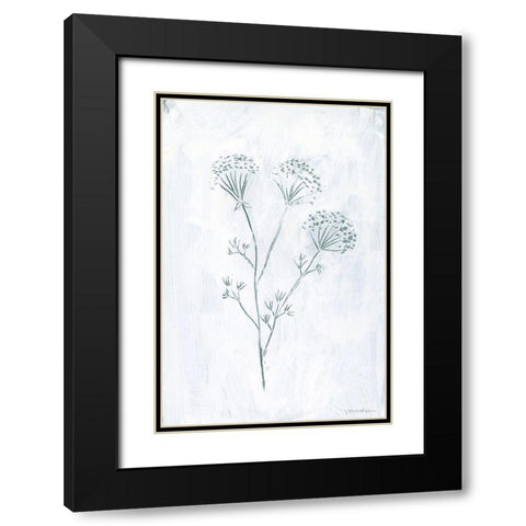 Milkweeds II Black Modern Wood Framed Art Print with Double Matting by Lam, Vanna