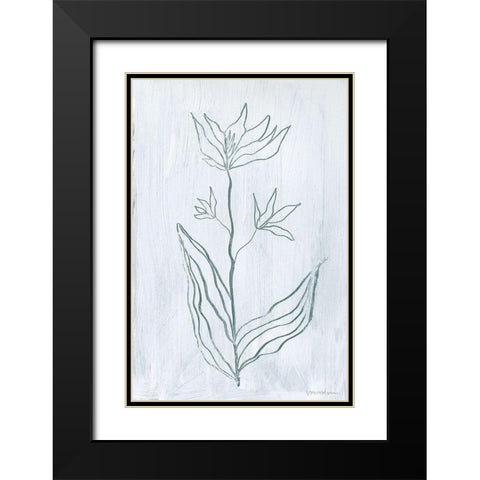 Milkweeds III Black Modern Wood Framed Art Print with Double Matting by Lam, Vanna