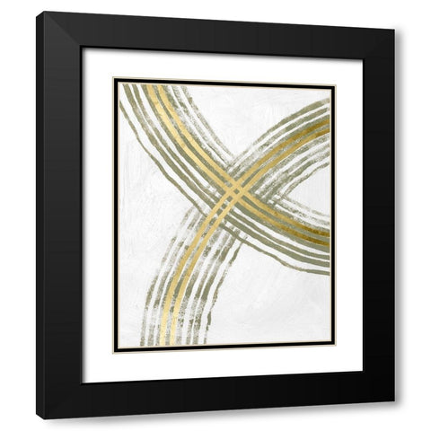 Outgoing III Black Modern Wood Framed Art Print with Double Matting by Lam, Vanna