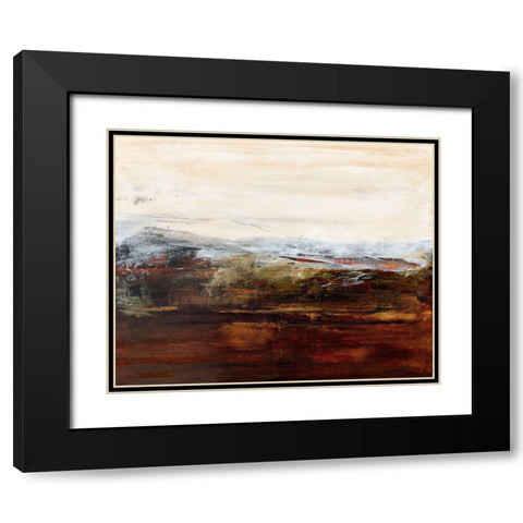 Exploring I Black Modern Wood Framed Art Print with Double Matting by Gordon, Sharon