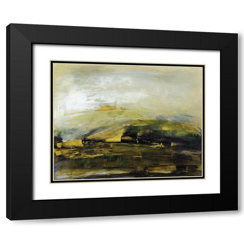 Exploring III Black Modern Wood Framed Art Print with Double Matting by Gordon, Sharon