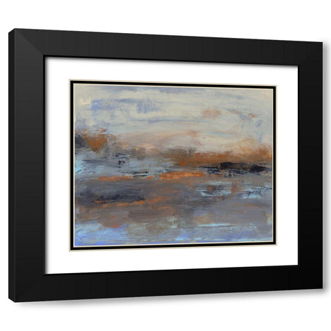 Space to Wander I Black Modern Wood Framed Art Print with Double Matting by Gordon, Sharon