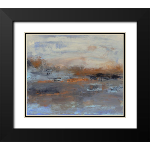 Space to Wander I Black Modern Wood Framed Art Print with Double Matting by Gordon, Sharon