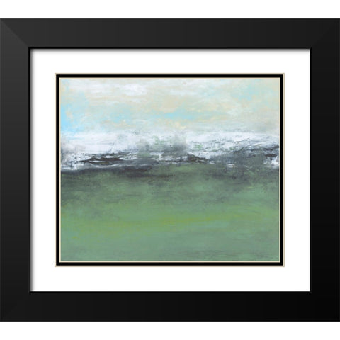 Space to Wander V Black Modern Wood Framed Art Print with Double Matting by Gordon, Sharon