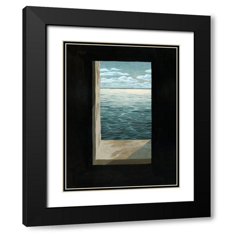 Out of the Lighthouse I Black Modern Wood Framed Art Print with Double Matting by Popp, Grace