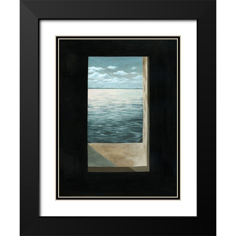 Out of the Lighthouse II Black Modern Wood Framed Art Print with Double Matting by Popp, Grace