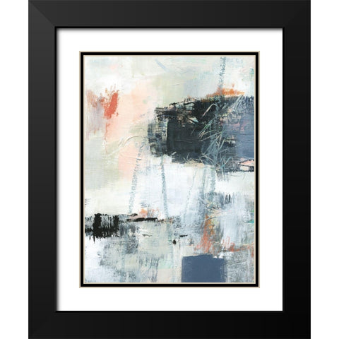 Dunbar I Black Modern Wood Framed Art Print with Double Matting by Barnes, Victoria