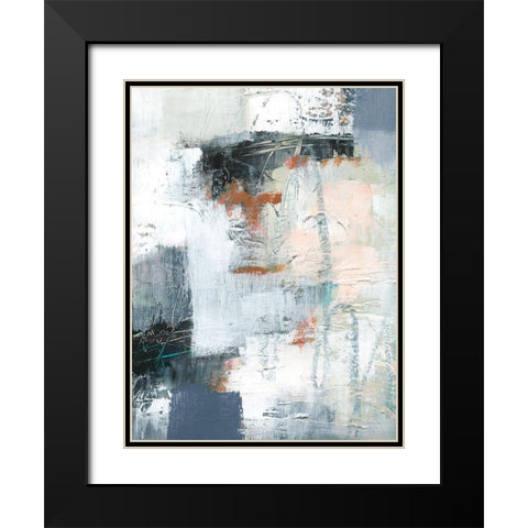 Dunbar IV Black Modern Wood Framed Art Print with Double Matting by Barnes, Victoria