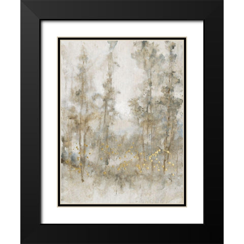 Thicket of Trees I Black Modern Wood Framed Art Print with Double Matting by OToole, Tim