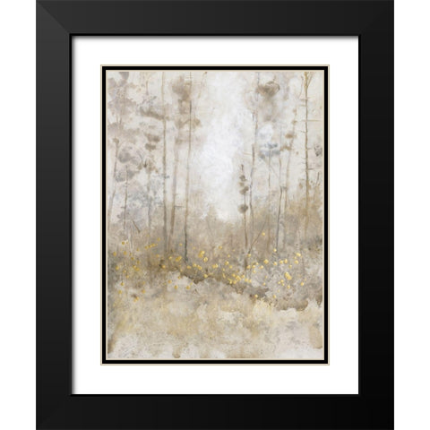 Thicket of Trees IV Black Modern Wood Framed Art Print with Double Matting by OToole, Tim