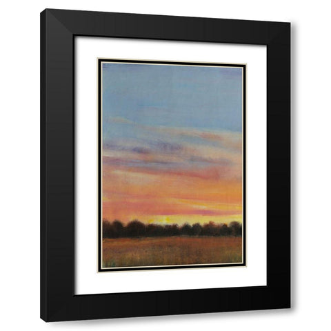 Daylight Fades I Black Modern Wood Framed Art Print with Double Matting by OToole, Tim