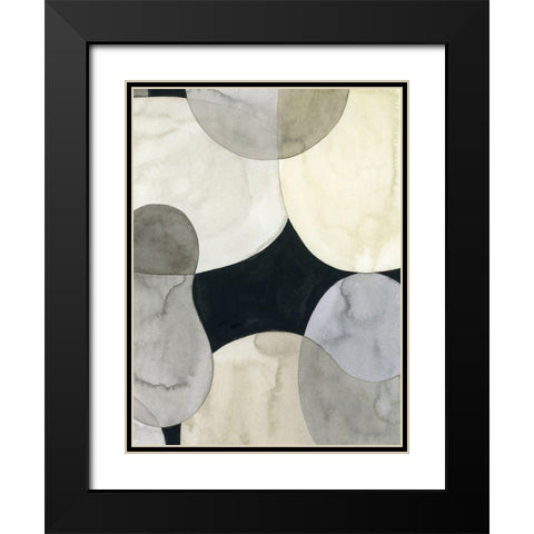 Universal Sound I Black Modern Wood Framed Art Print with Double Matting by Popp, Grace