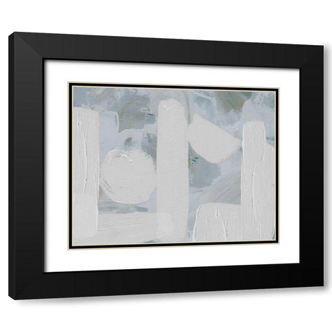 Saltwater Tide IV Black Modern Wood Framed Art Print with Double Matting by Wang, Melissa