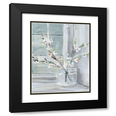 Spring Sunlight II Black Modern Wood Framed Art Print with Double Matting by Warren, Annie