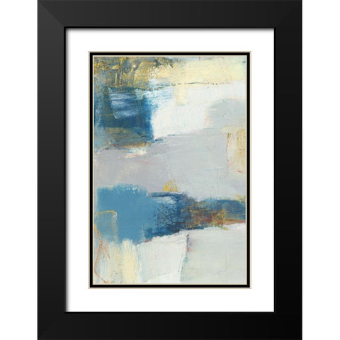 Frazil I Black Modern Wood Framed Art Print with Double Matting by Jachimiec, Sue