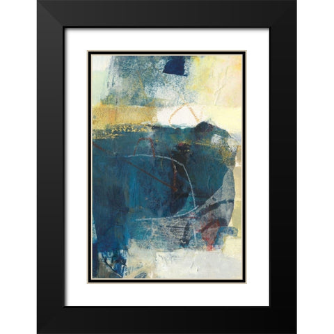Frazil III Black Modern Wood Framed Art Print with Double Matting by Jachimiec, Sue