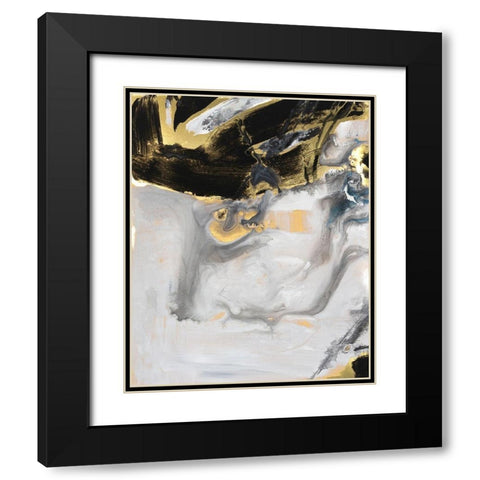 Port of Call I Black Modern Wood Framed Art Print with Double Matting by Combs, Joyce