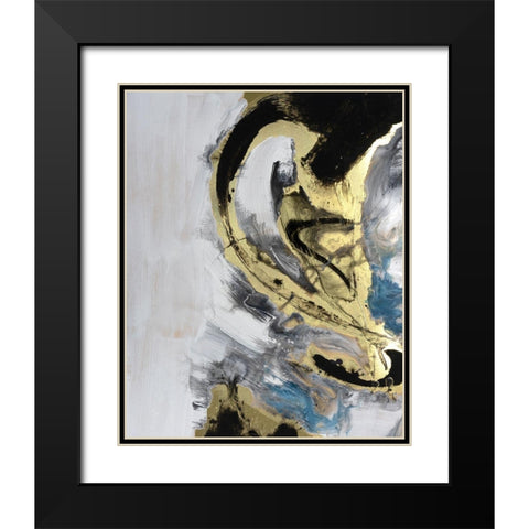 Port of Call III Black Modern Wood Framed Art Print with Double Matting by Combs, Joyce
