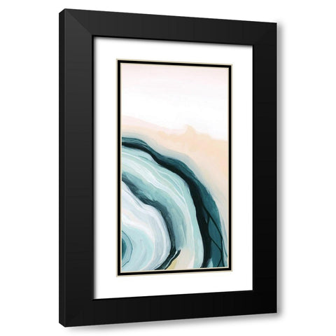 Half Shell II Black Modern Wood Framed Art Print with Double Matting by Popp, Grace