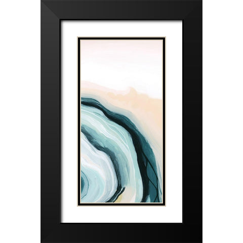 Half Shell II Black Modern Wood Framed Art Print with Double Matting by Popp, Grace