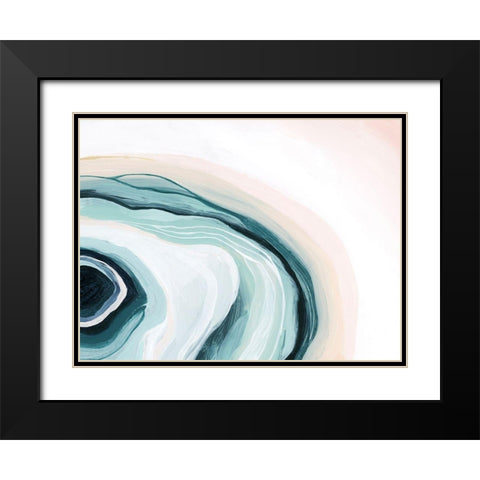 Half Shell IV Black Modern Wood Framed Art Print with Double Matting by Popp, Grace
