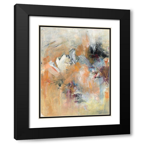 Frozen Spring I Black Modern Wood Framed Art Print with Double Matting by Combs, Joyce