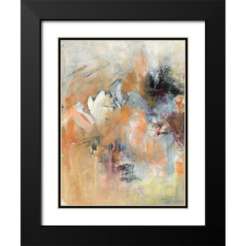 Frozen Spring I Black Modern Wood Framed Art Print with Double Matting by Combs, Joyce