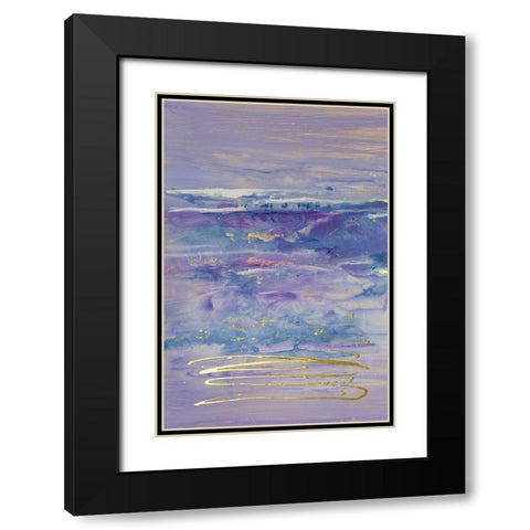 Canyon and Hill I Black Modern Wood Framed Art Print with Double Matting by Combs, Joyce