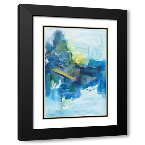Skyward Bound II Black Modern Wood Framed Art Print with Double Matting by Combs, Joyce